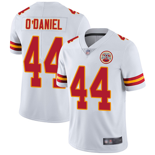 Men Kansas City Chiefs #44 ODaniel Dorian White Vapor Untouchable Limited Player Nike NFL Jersey
